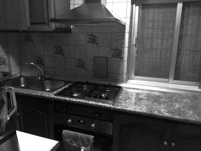 Foto de cocina en un piso en alquiler