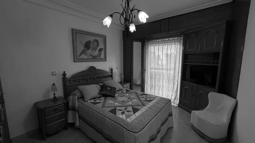 Foto de dormitorio en un piso en alquiler