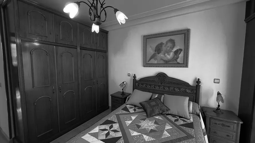 Foto de dormitorio en un piso en alquiler
