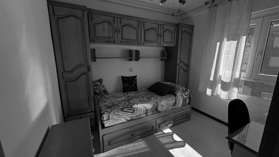 Foto de dormitorio en un piso en alquiler