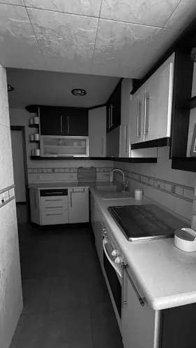 Foto de cocina en un piso en alquiler