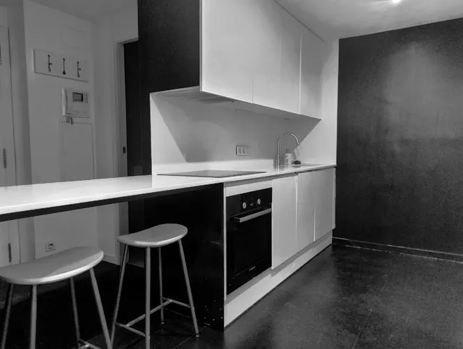 Foto de cocina en un piso en alquiler