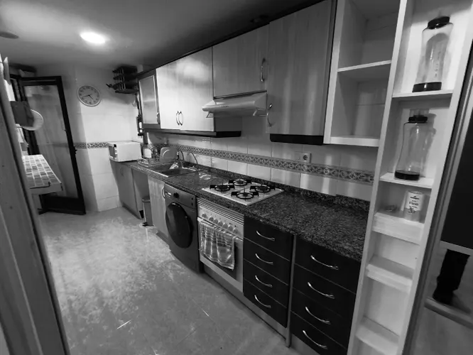 Foto de cocina en un piso en alquiler