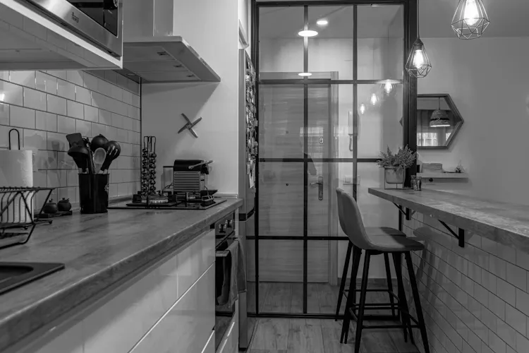 Foto de cocina en un piso en alquiler