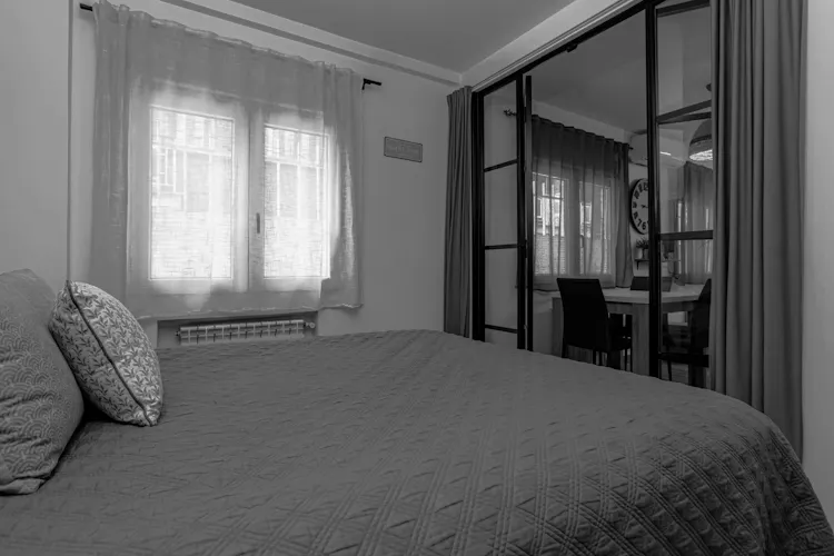 Foto de dormitorio en un piso en alquiler