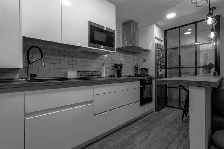 Foto de cocina en un piso en alquiler