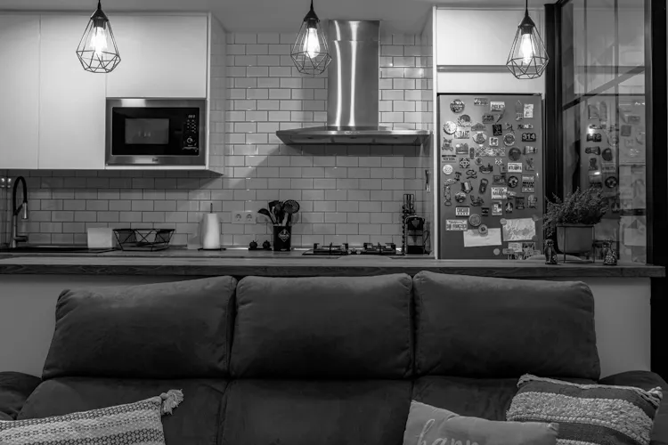 Foto de cocina en un piso en alquiler