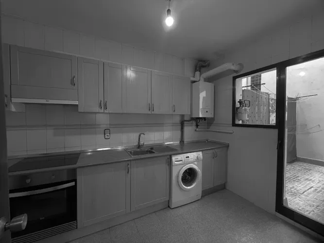 Foto de cocina en un piso en alquiler