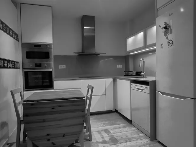 Foto de cocina en un piso en alquiler