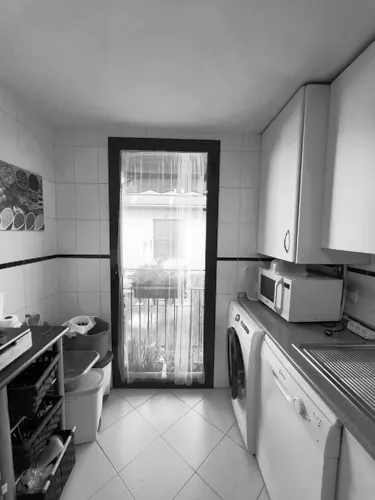 Foto de cocina en un piso en alquiler