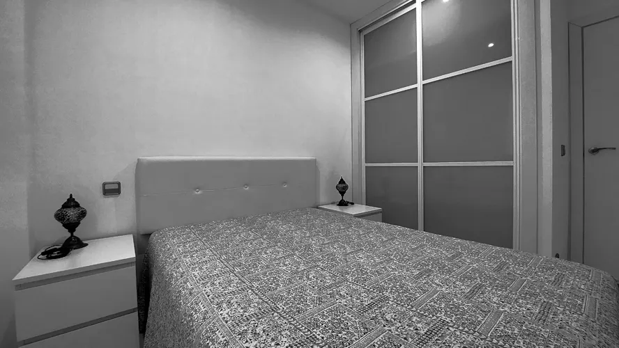 Foto de dormitorio en un piso en alquiler