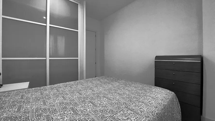 Foto de dormitorio en un piso en alquiler