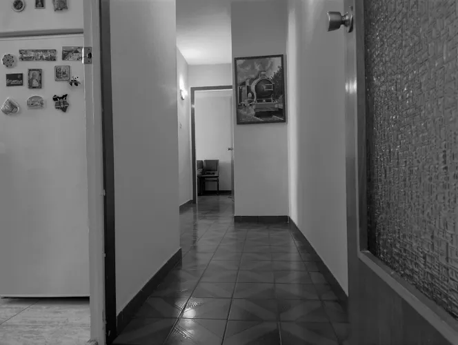 Foto de pasillo en un piso en alquiler