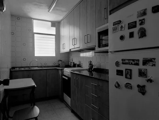Foto de cocina en un piso en alquiler