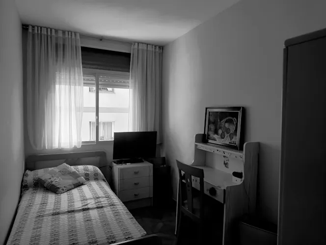Foto de dormitorio en un piso en alquiler