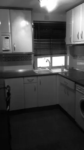 Foto de cocina en un piso en alquiler
