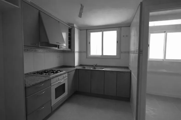Foto de cocina en un piso en alquiler
