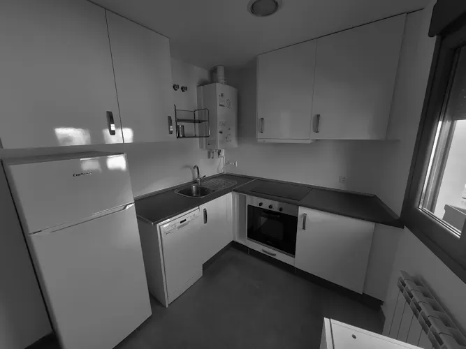 Foto de cocina en un piso en alquiler