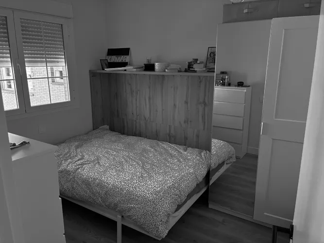 Foto de dormitorio en un piso en alquiler