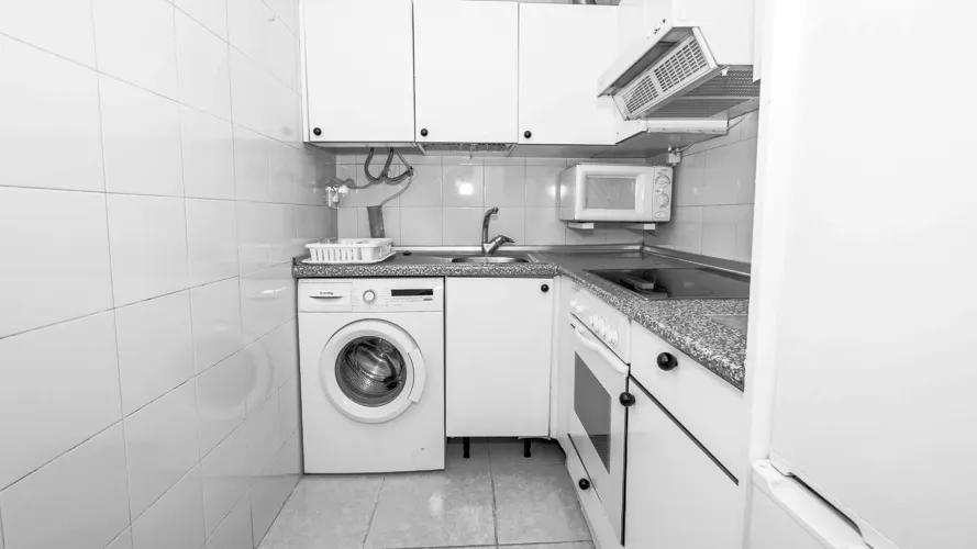 Foto de cocina en un piso en alquiler