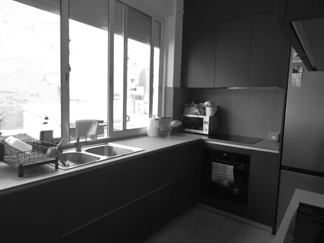 Foto de cocina en un piso en alquiler
