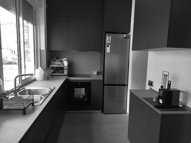 Foto de cocina en un piso en alquiler