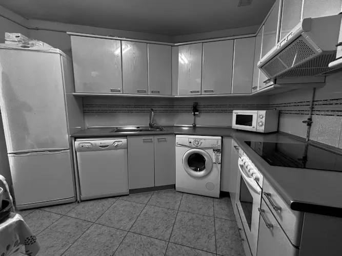 Foto de cocina en un piso en alquiler
