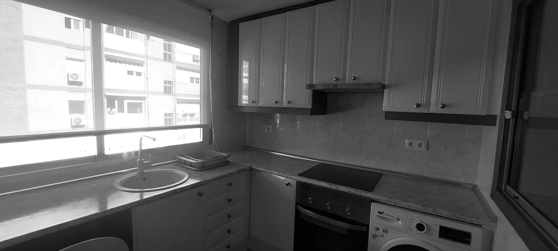 Foto de cocina en un piso en alquiler