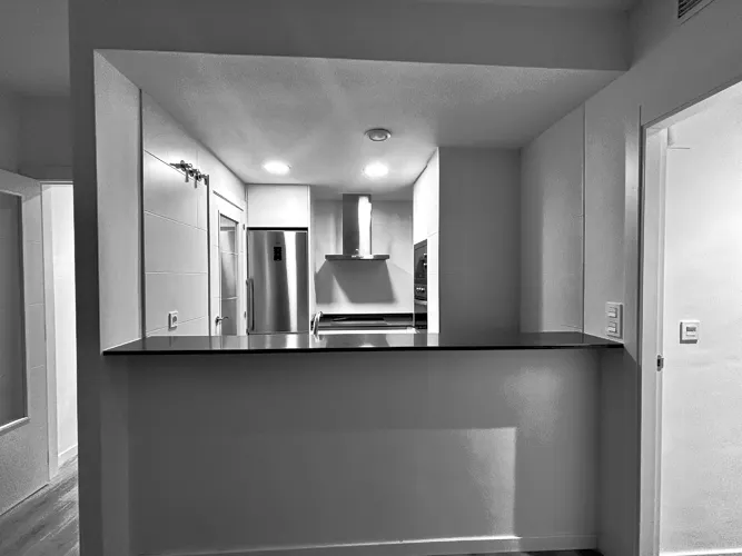 Foto de cocina en un piso en alquiler