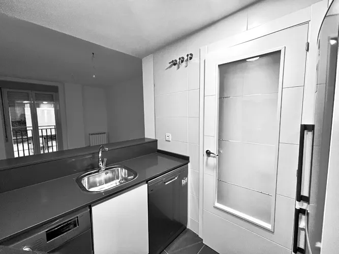 Foto de cocina en un piso en alquiler