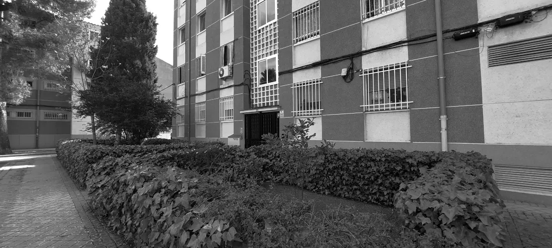 Foto de fachada en un piso en alquiler