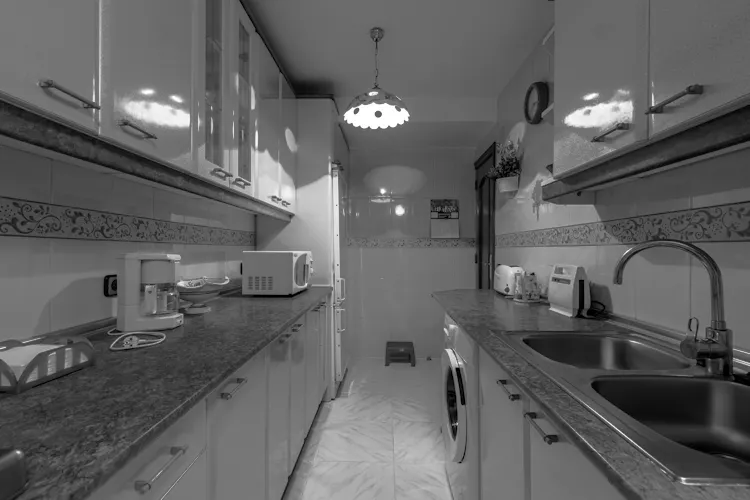 Foto de cocina en un piso en alquiler
