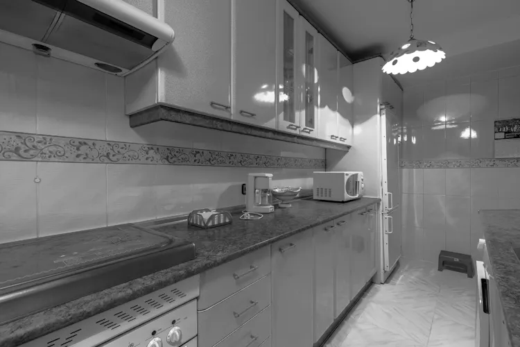 Foto de cocina en un piso en alquiler