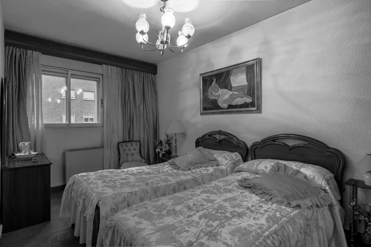 Foto de dormitorio en un piso en alquiler