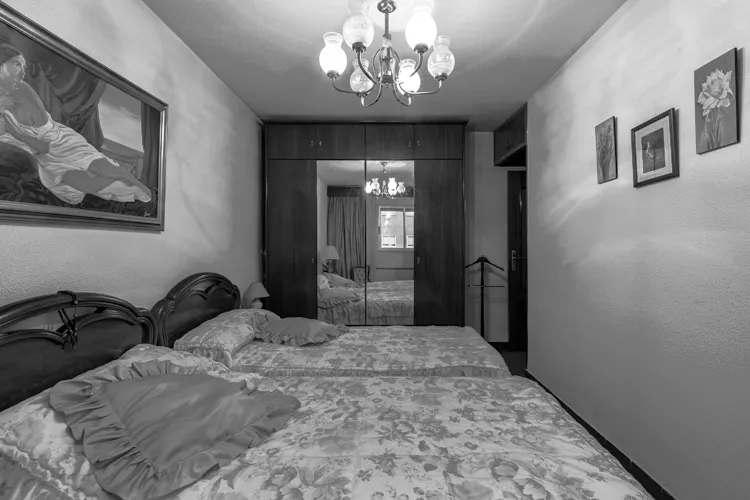 Foto de dormitorio en un piso en alquiler