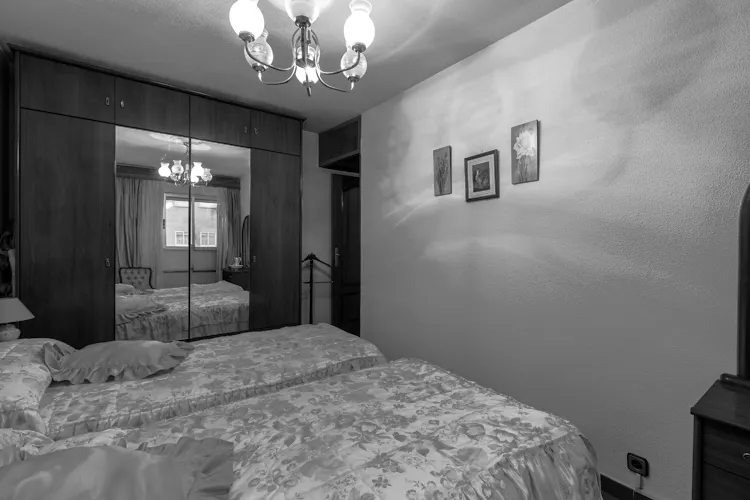 Foto de dormitorio en un piso en alquiler