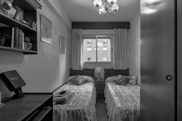 Foto de dormitorio en un piso en alquiler