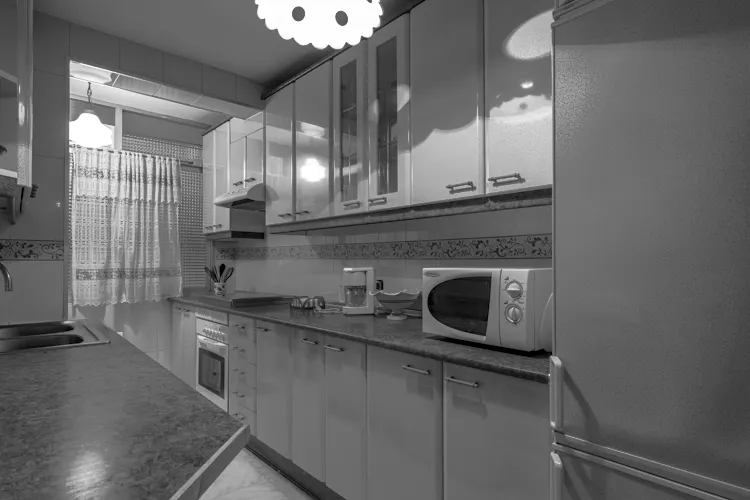 Foto de cocina en un piso en alquiler
