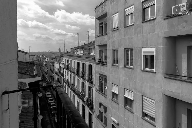 Foto de vistas en un piso en alquiler