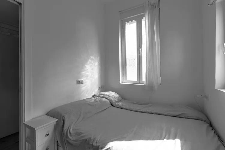 Foto de dormitorio en un piso en alquiler