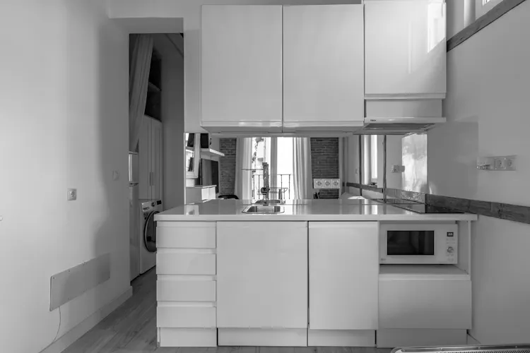 Foto de cocina en un piso en alquiler