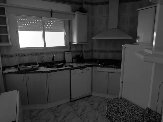 Foto de cocina en un piso en alquiler