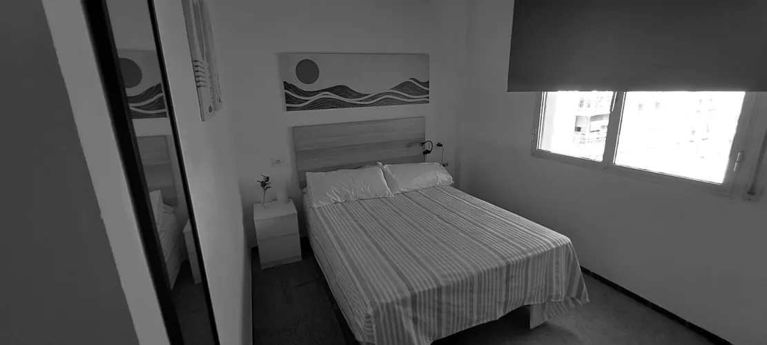 Foto de dormitorio en un piso en alquiler