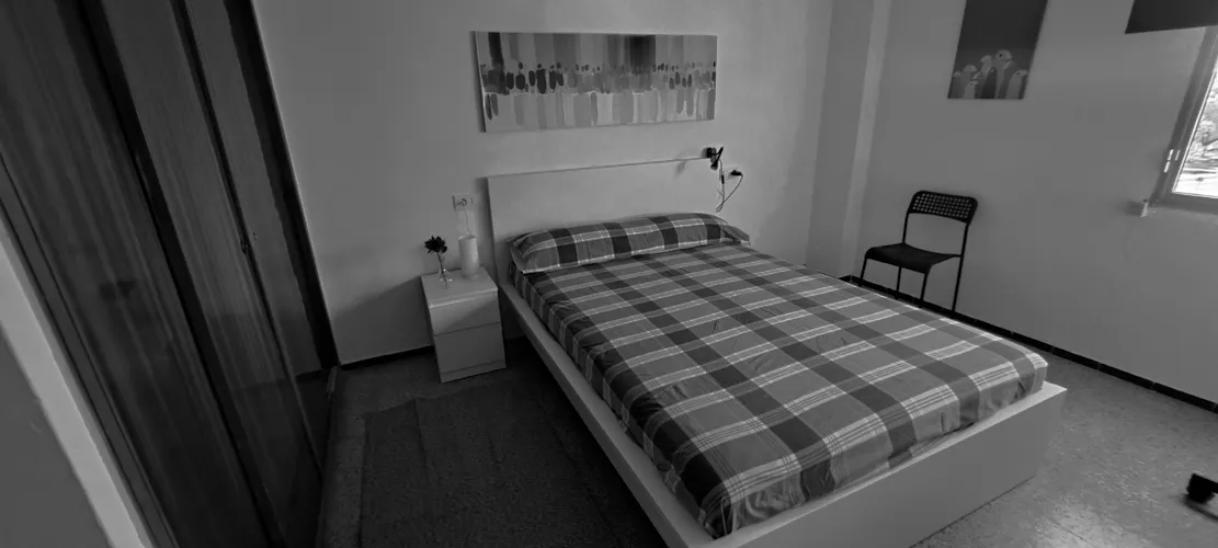 Foto de dormitorio en un piso en alquiler
