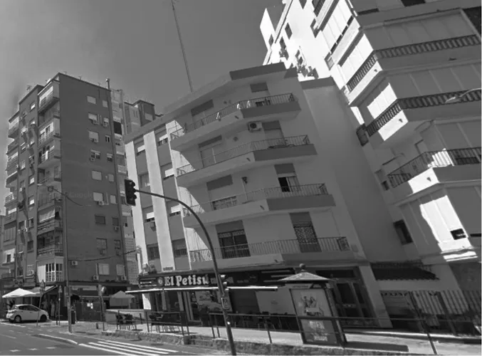 Foto de fachada en un piso en alquiler