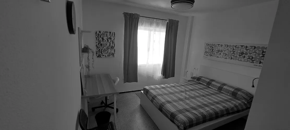 Foto de dormitorio en un piso en alquiler