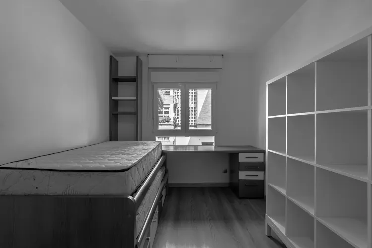 Foto de dormitorio en un piso en alquiler