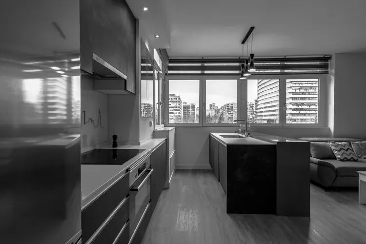 Foto de plano abierto en un piso en alquiler