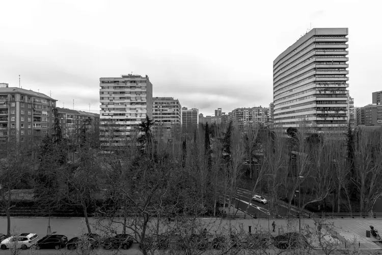Foto de vistas en un piso en alquiler