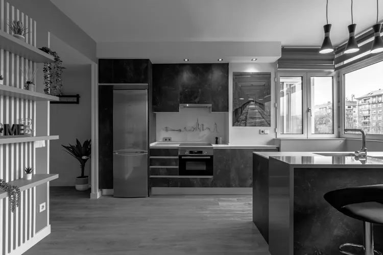 Foto de cocina en un piso en alquiler